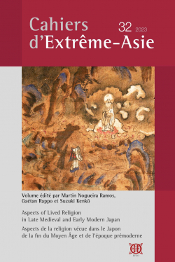 Cahiers d'Extrême-Asie 32 (2023)