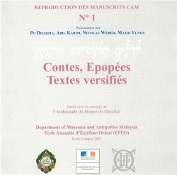 Contes, Epopées, Textes versifiés