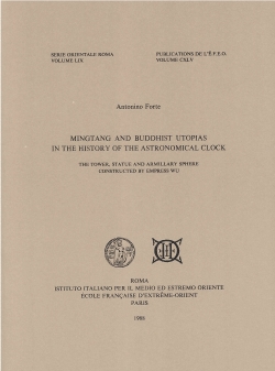Mingtang and buddhist utopias in the history of the astronomical clock