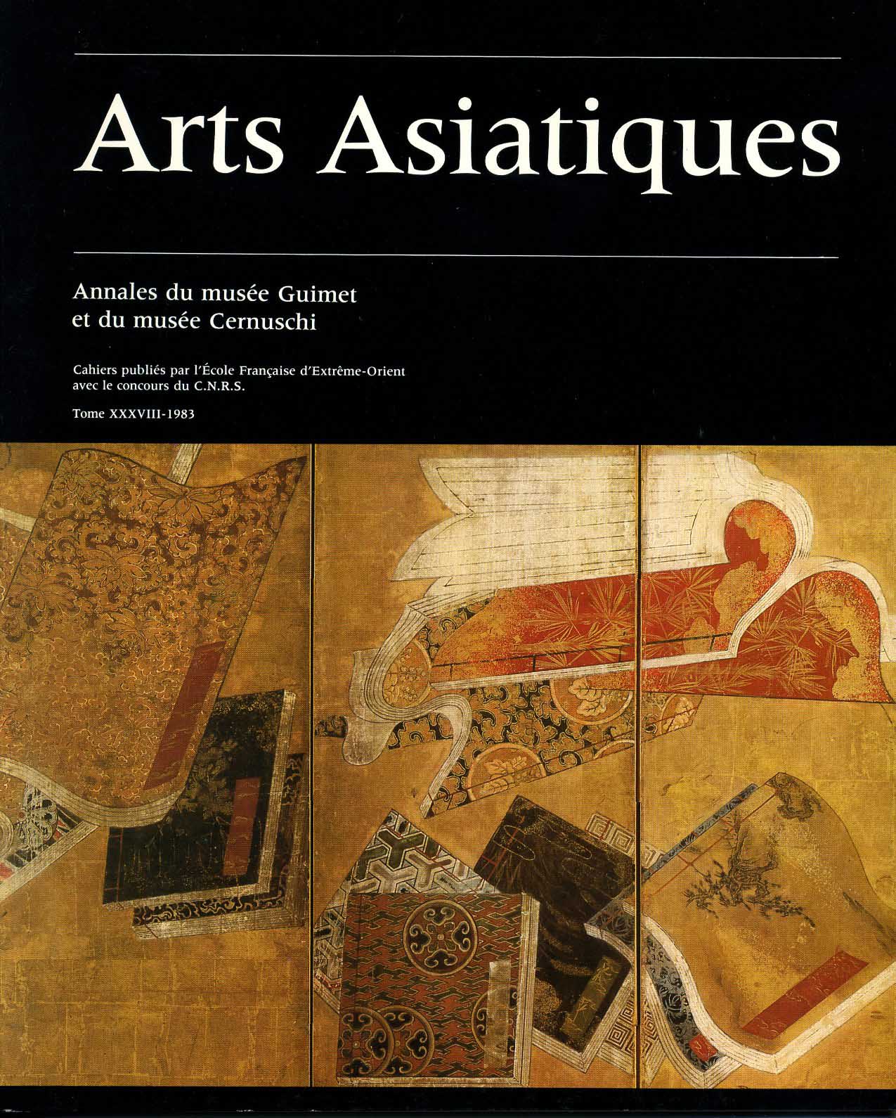 Arts Asiatiques 38 (1983)