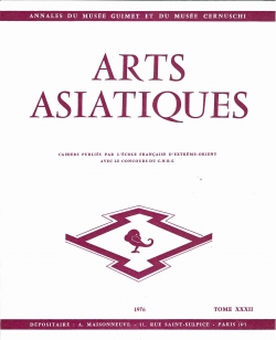Arts Asiatiques 32 (1976)