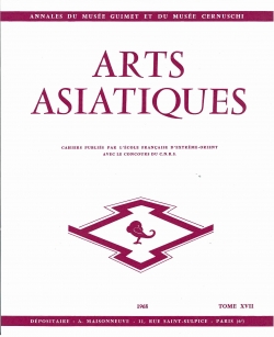 Arts Asiatiques 17 (1968)