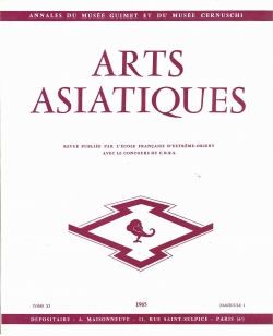 Arts Asiatiques 11-1 (1965)